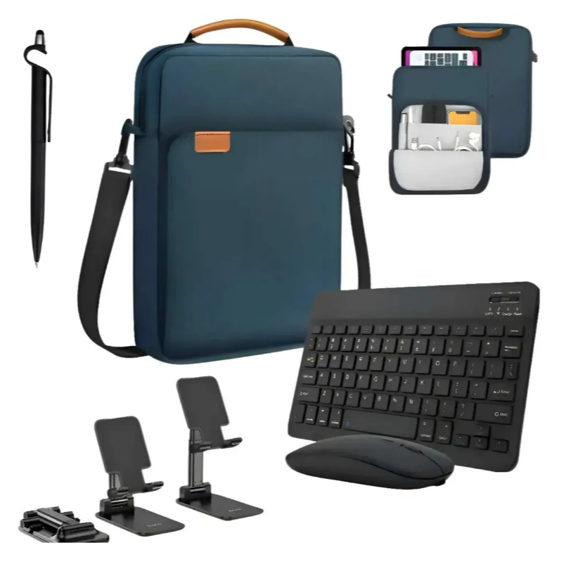 Bolsa P/ Tablet Xiaomi Pad 8 + Teclado Bluetooth + Caneta