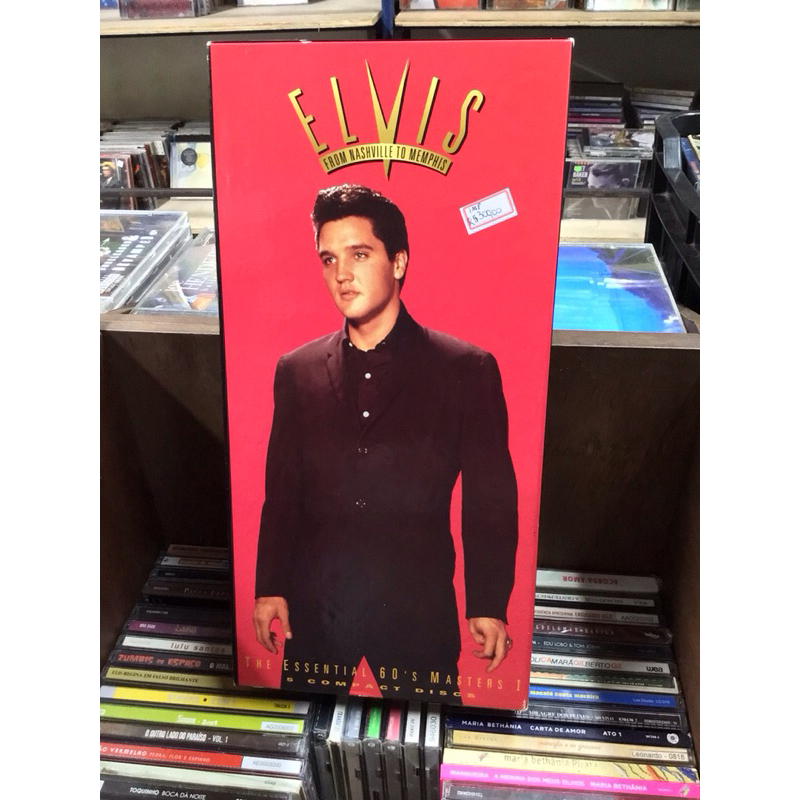 Box Elvis Presley From Nashville To Memphis