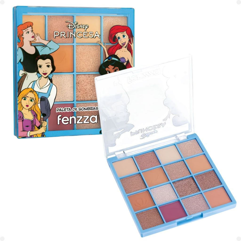 Paleta De Sombras Fenzza Disney Princesa Once Upon a Time Dis119