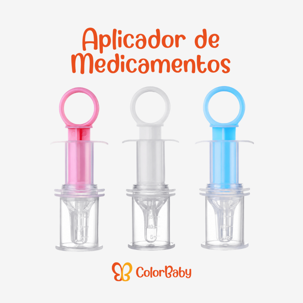 Aplicador Dosador de Medicamento para Bebês e Crianças - ColorBaby