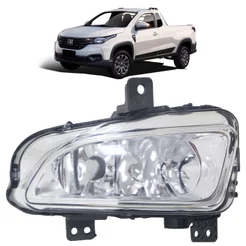 Farol Milha Auxiliar Strada 2021 2022 2023 2024 Lente Lisa Acrilico