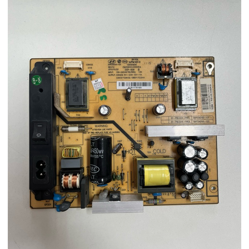 Placa Fonte Tv Philco Ph24b Shp2404a-101