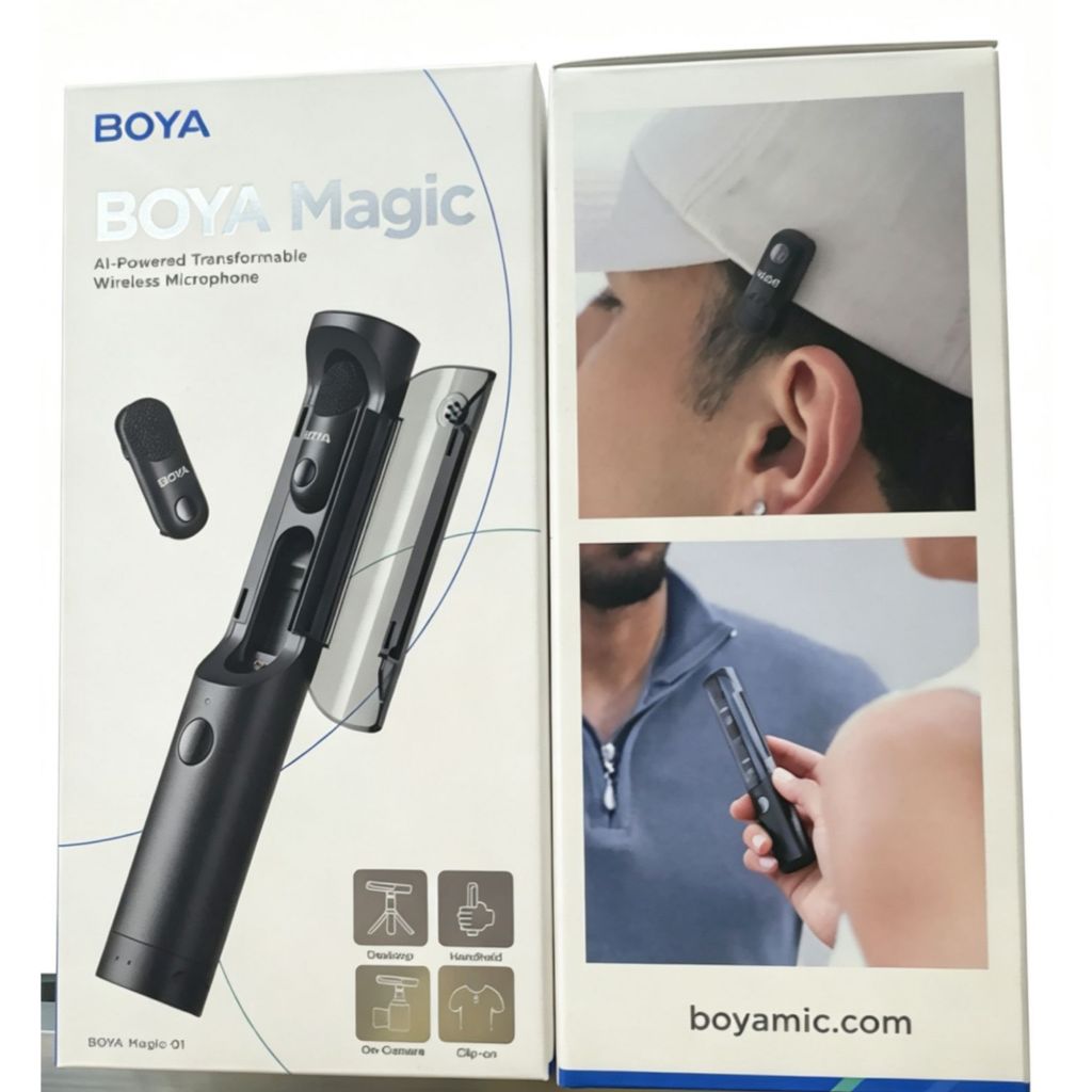 Microfone Lapela Semfio Boya Boyamini-16 Para Ios Android Camera Preto