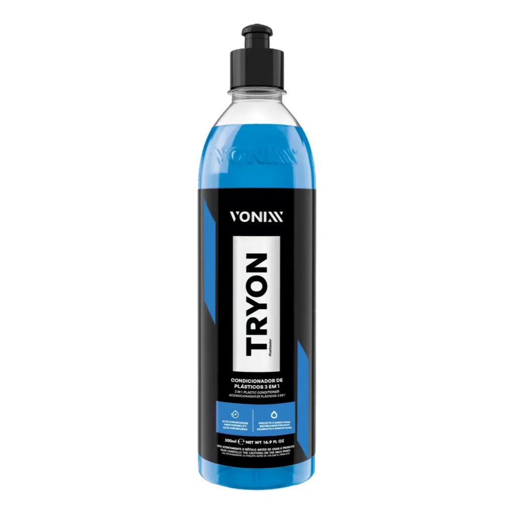 Restaurador De Plástico Automotivo Tryon 3 Em 1 Vonixx