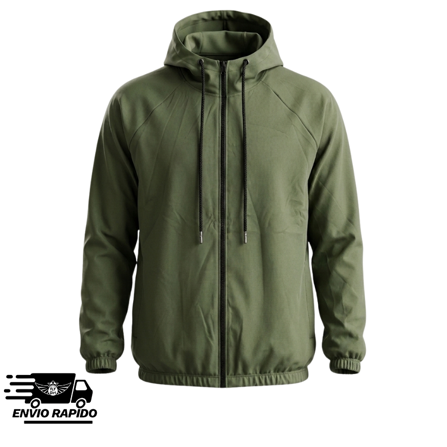 Jaqueta Corta Vento Masculina Capuz Streetwear  Academia Treino DO P AO GG