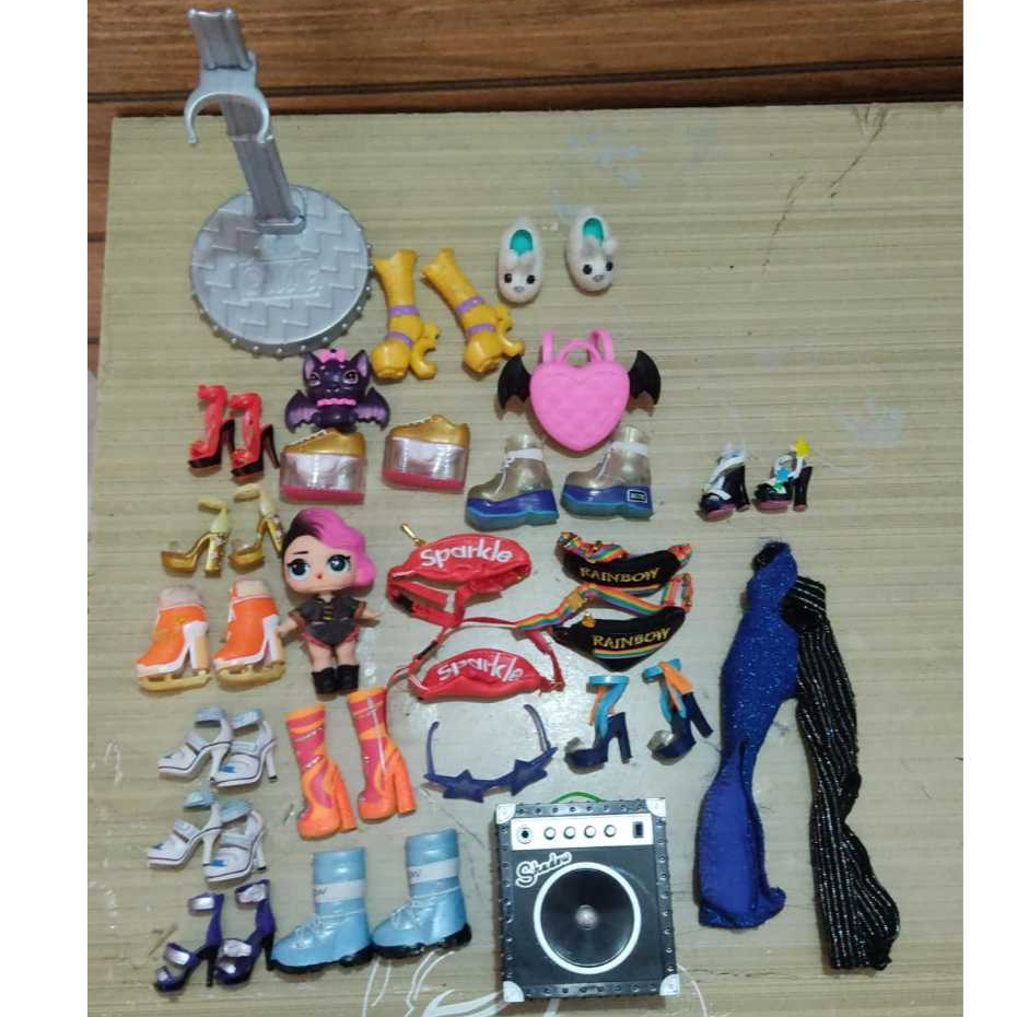 Rainbow high monster high shadow high lol omg, acessórios de bonecas.