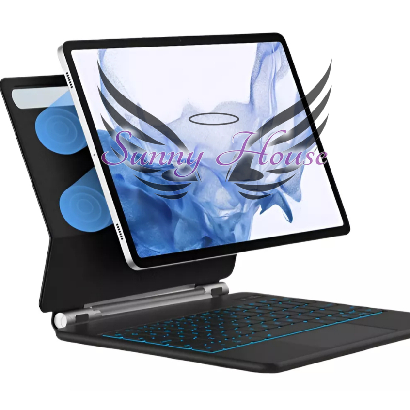 Teclado Mágico De 11 Polegadas Para Samsung Galaxy Tab S7/S8/S9/S10 lite/S11 11"