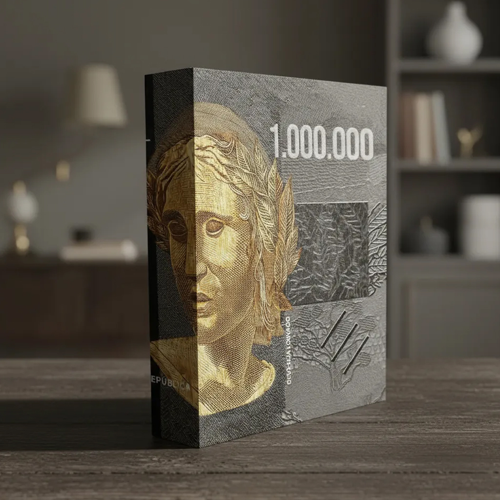 Dinheiro Money Real Caixa Decorativa Livro Fake Porta Objeto