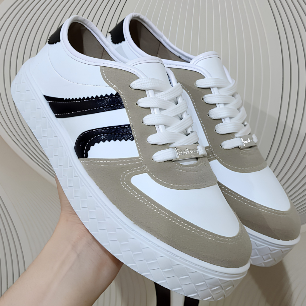 Detalhes do Tênis Feminino Moleca Casual 5712.330 Confortável Com Detalhe Camurça