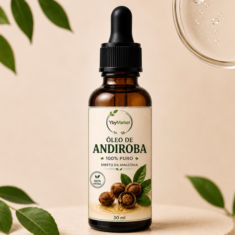 ÓLEO DE ANDIROBA 100% PURO