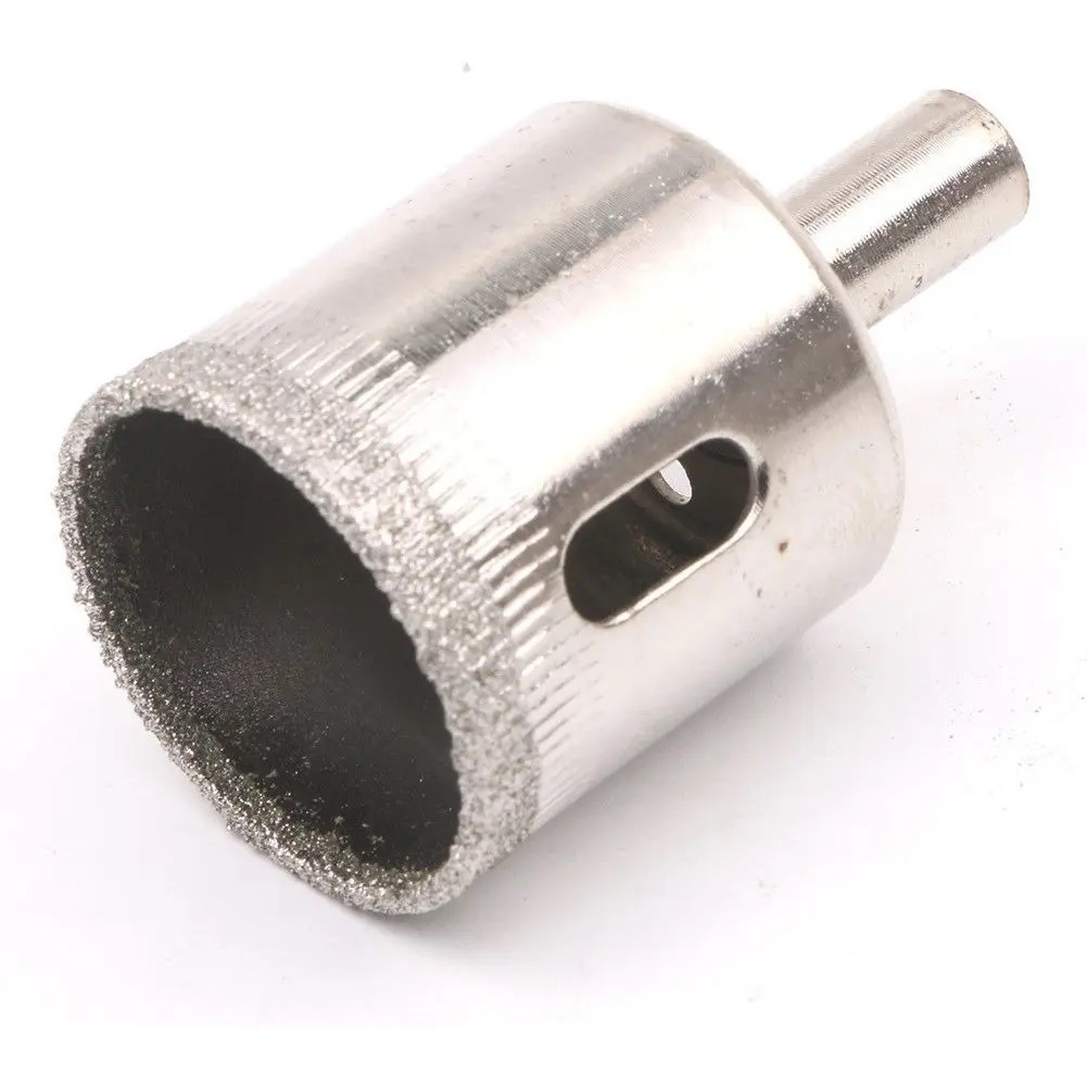 Broca diamantada serra copo 30 mm para furar vidro piso garrafas azulejo