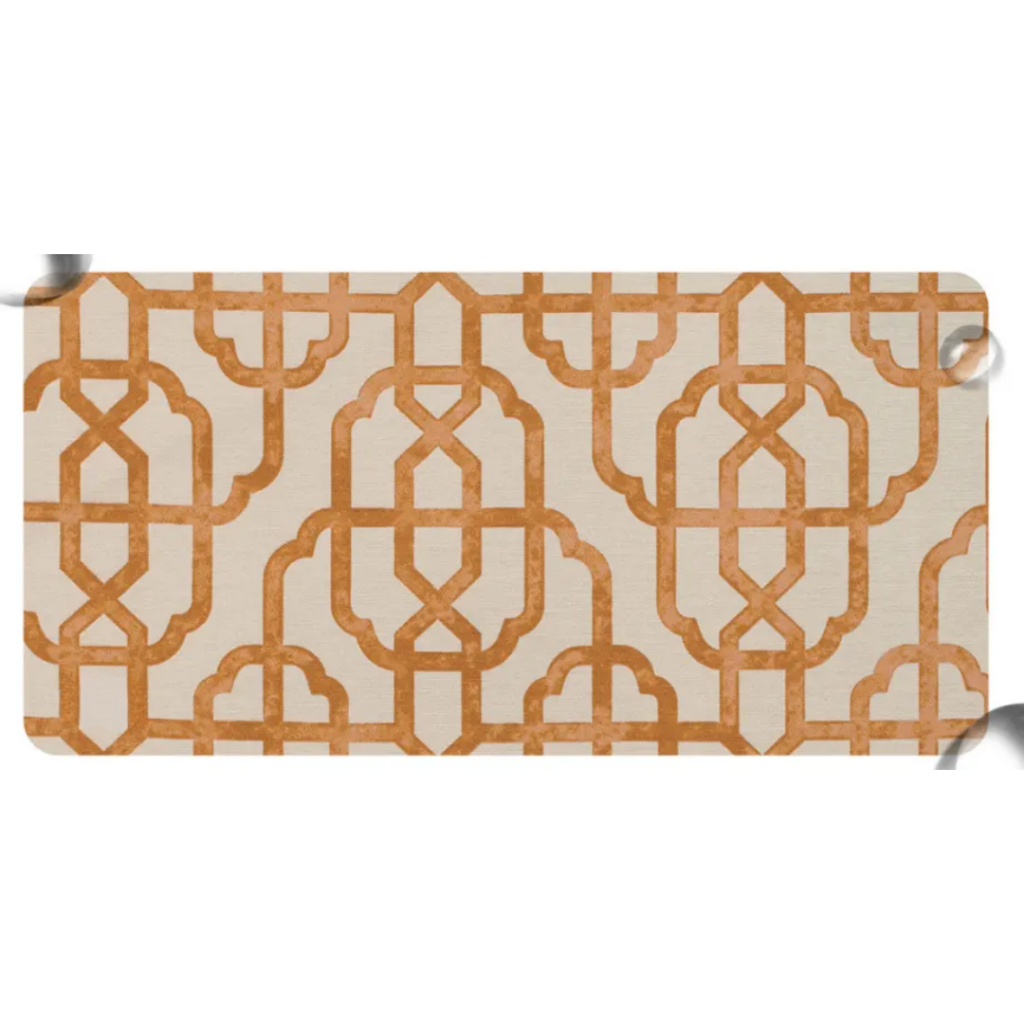 Tecido Acquablock Impermeável Área Externa (1m X 1,40m) - Aramado Caramelo 524