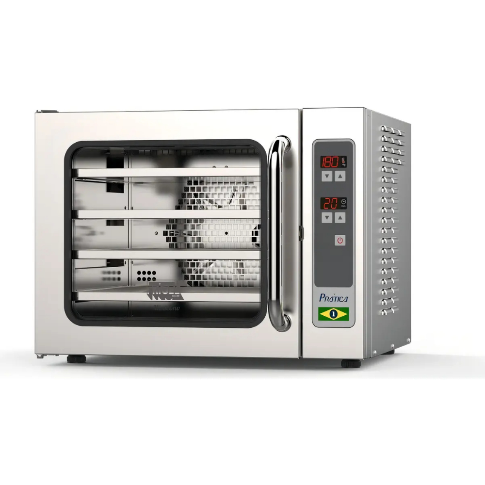 Forno Industrial Elétrico Convecção Miniconv 220V C/Kit SV Prática 950702