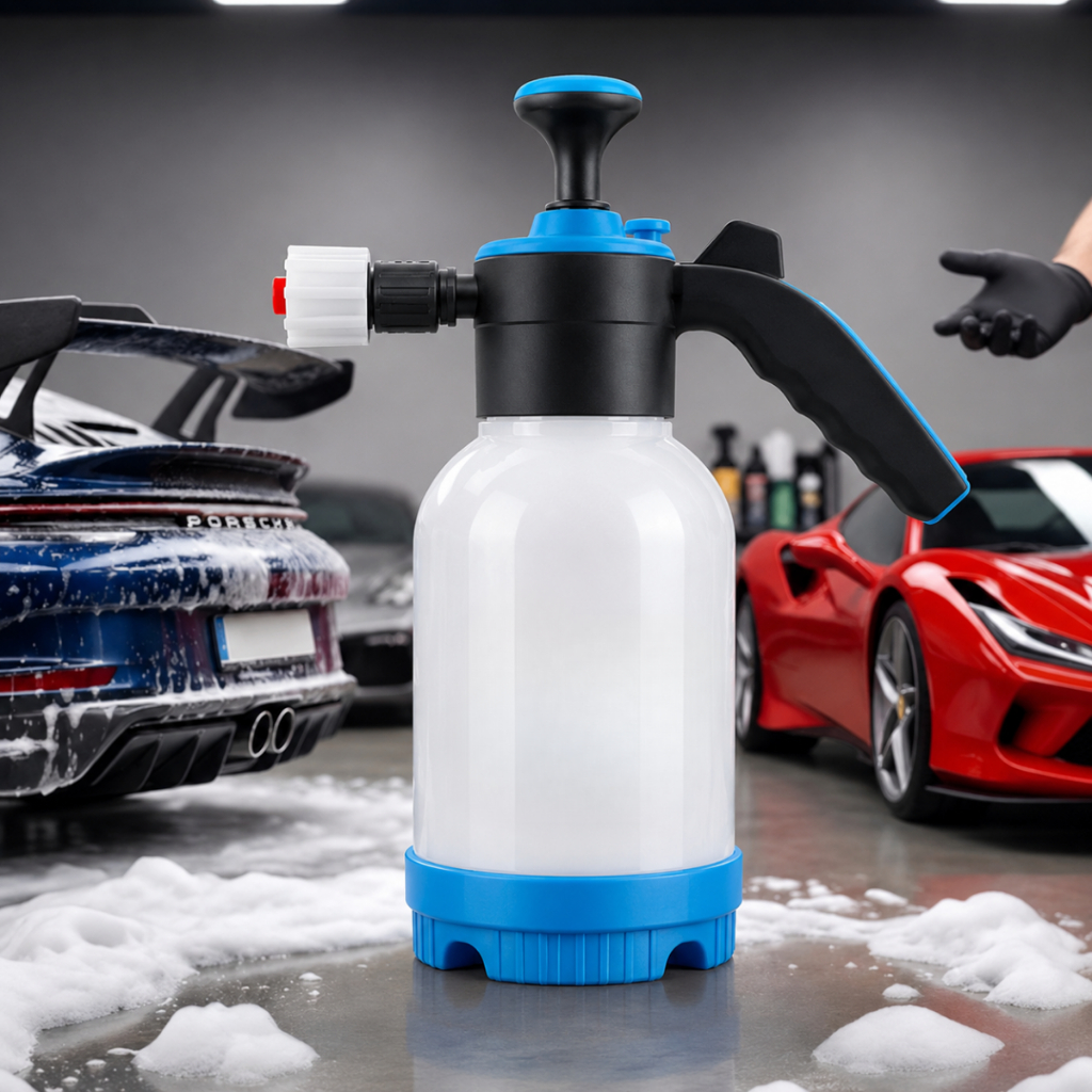 Pulverizador Automotivo Pulverizador Spray Borrifador Compressão Manual Com Pressão Prévia 2 Litros