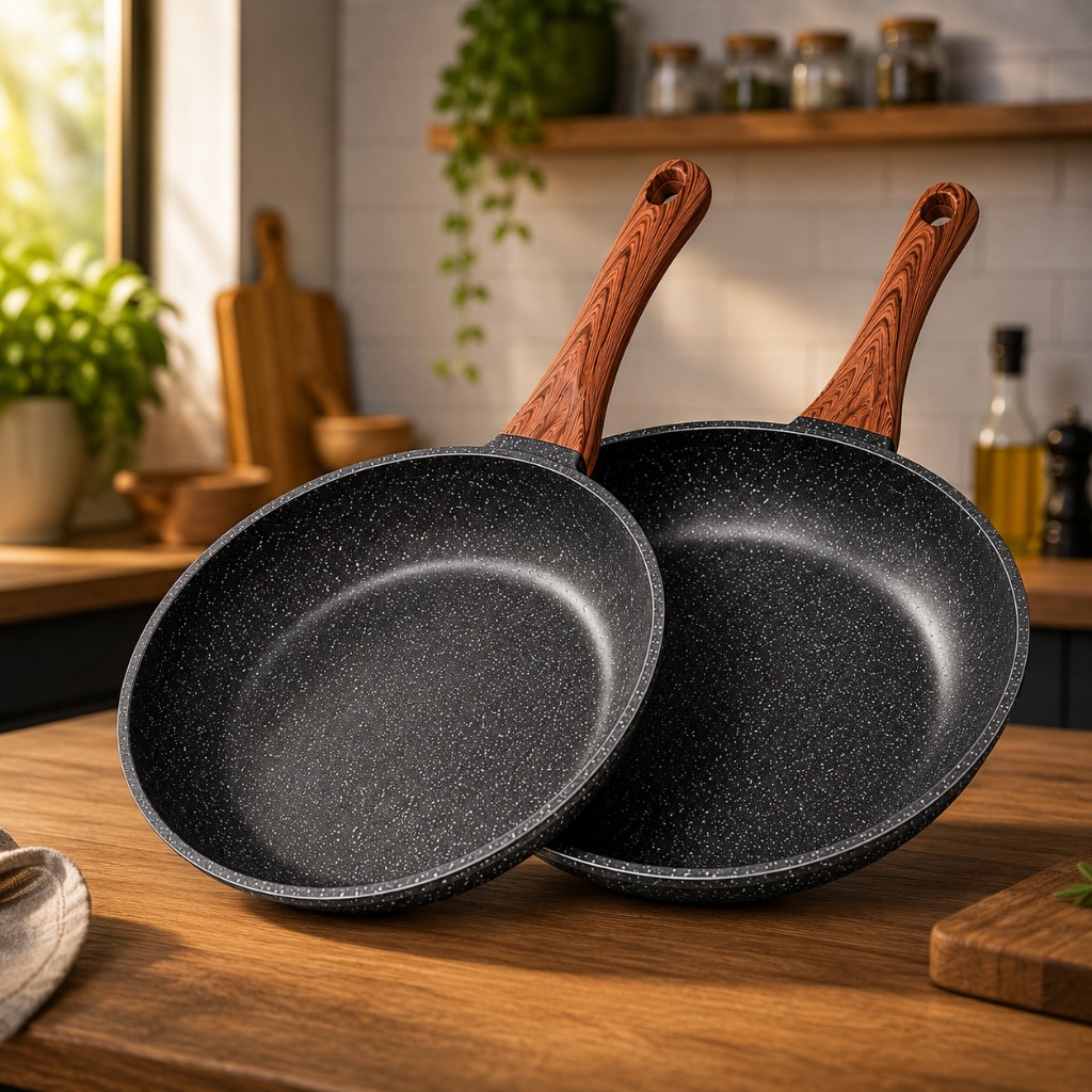Frigideiras Ceramica Antiaderente Cooktop Fogão Indução Gás Elétrico Profissional Premium