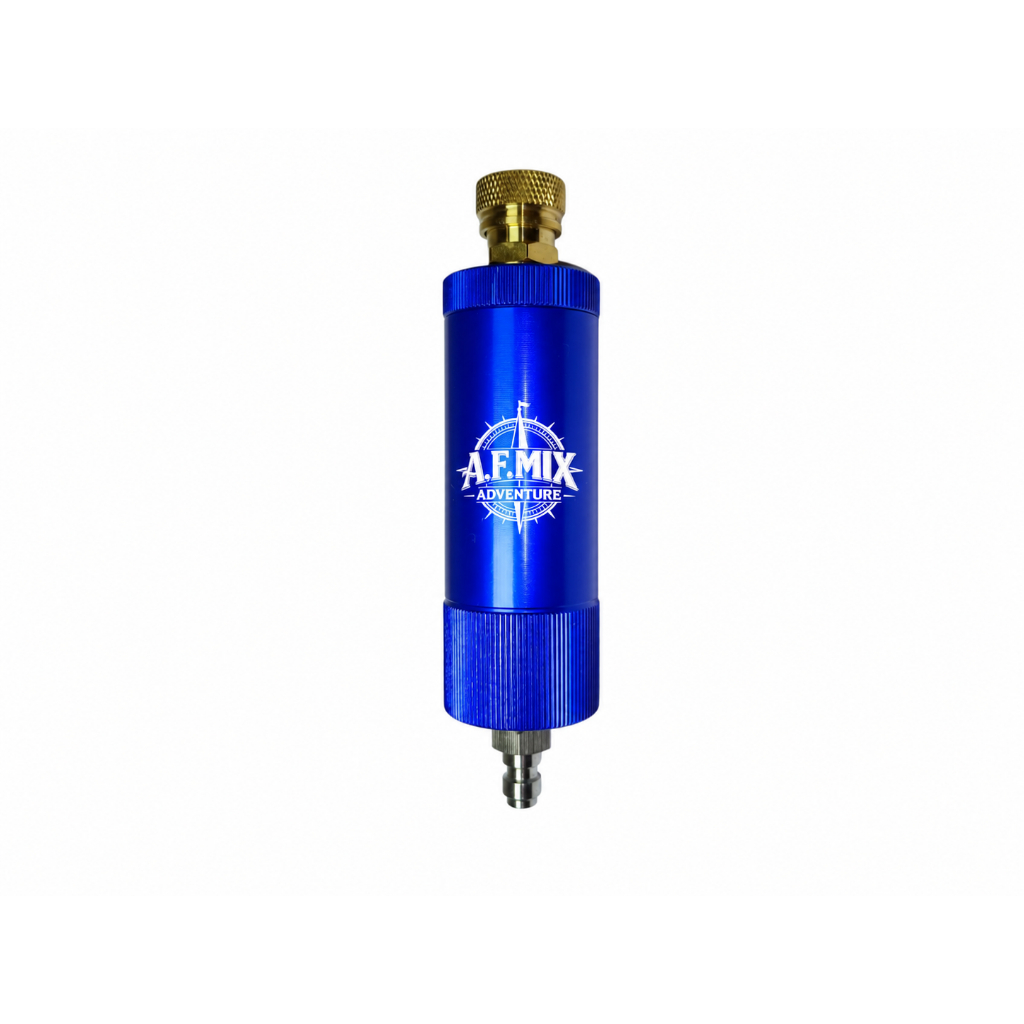 Filtro água/óleo para bomba ou compressor de alta pressão para carabinas PCP - A.F.MIX ADVENTURE
