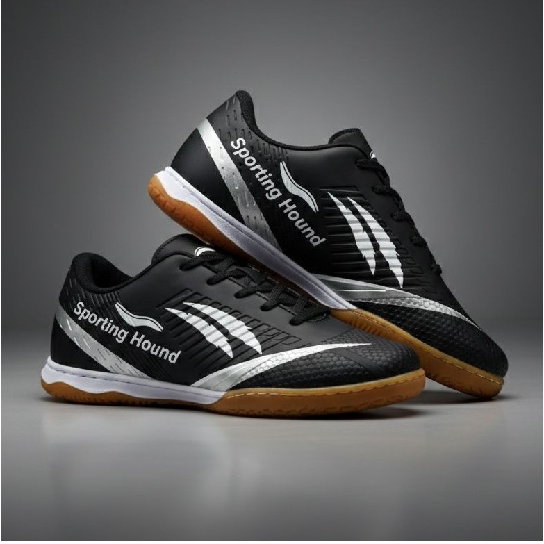 Chuteira Futsal Profissional  Tênis de Quadra Salão Masculino Sporting Hound Original Indoor Antiderrapante Infantil adu