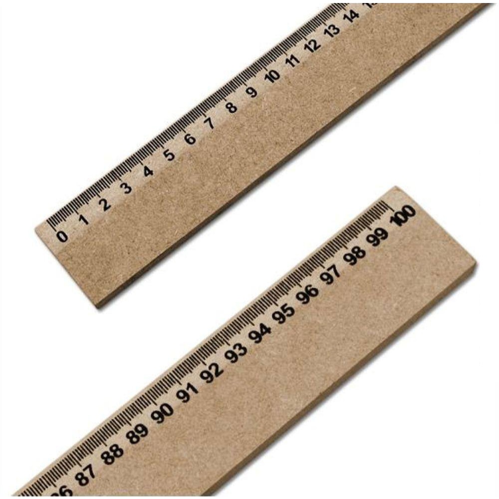 Régua Corte Costura 1 Metro (100cm) MDF
