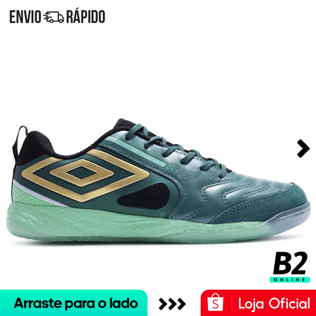 Chuteira Futsal Umbro Pro 5 Bump Masculina 100% Original Com Nota Fiscal e Garantia