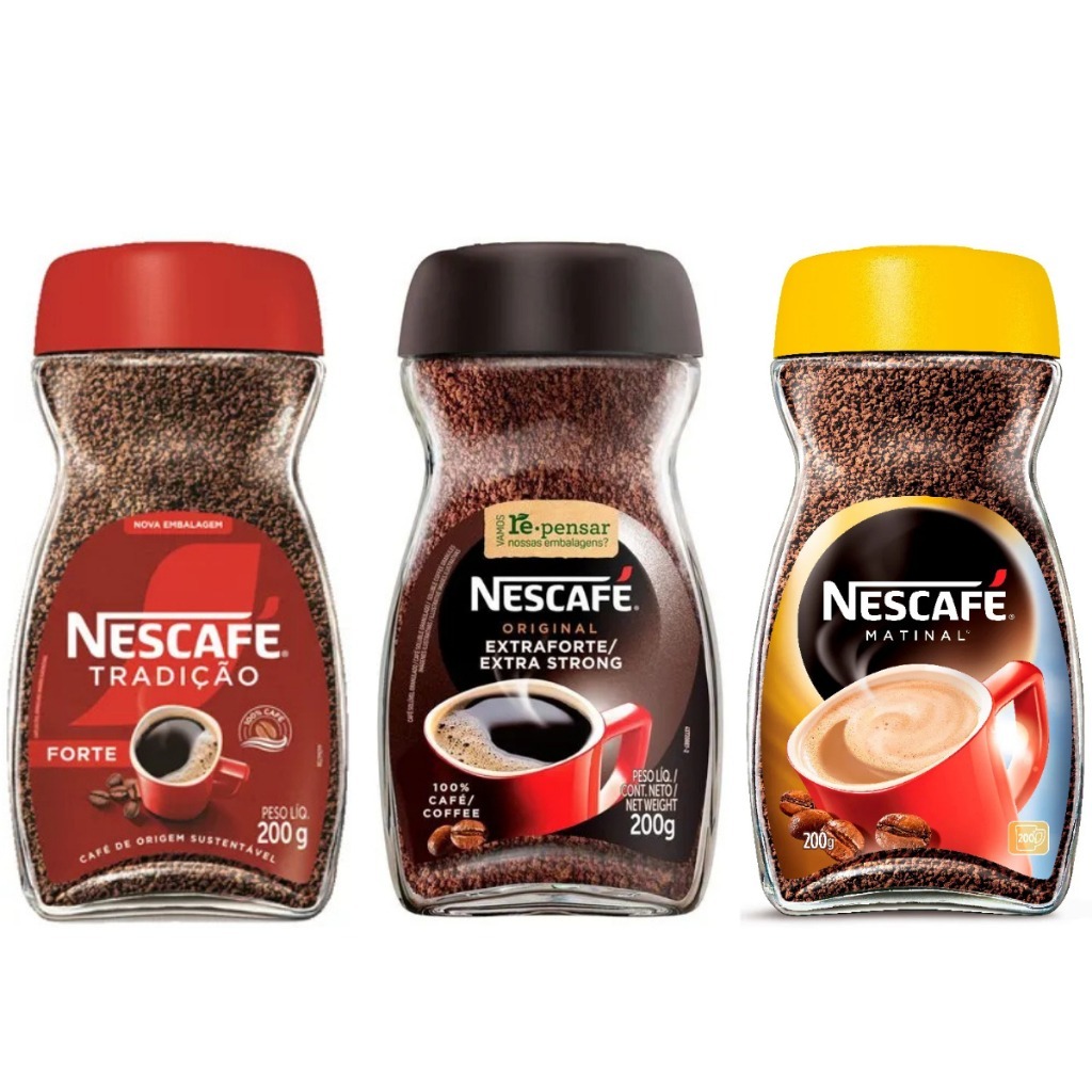 Café Solúvel Nescafé Tradição, Matinal, Original 200g
