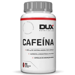Cafeína 200mg 90 Caps Dux Nutrition