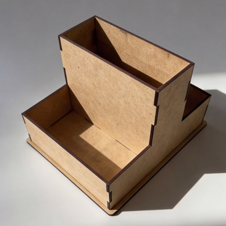 Kit 25 Porta Comanda Numerado em MDF com Divisórias Organizador de Mesa Restaurante Lanchonete