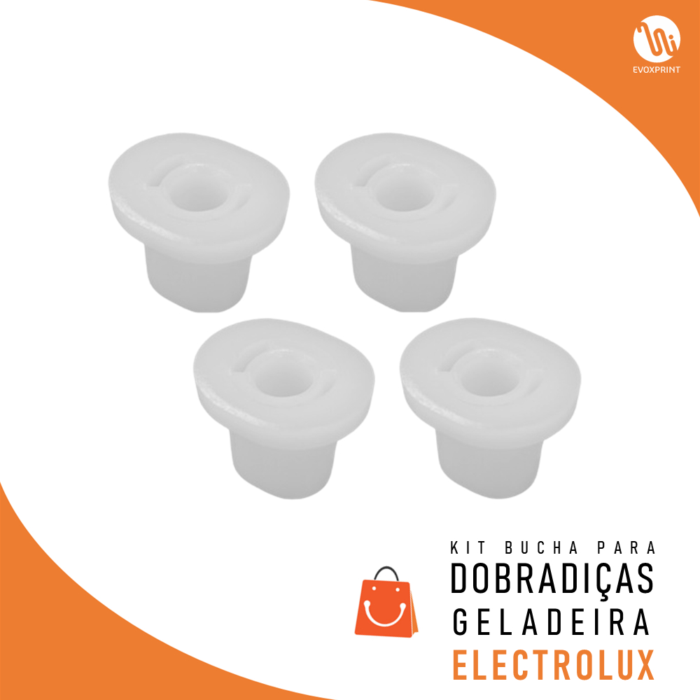 BUCHA DA DOBRADIÇA PARA GELADEIRA ELECTROLUX