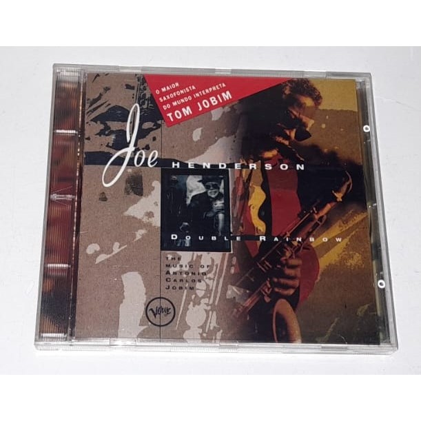 Cd Jazz Raro - Joe Henderson - Double Rainbow(O Maior Saxofonista Do Mundo Interprata Tom Jobim,Verve,Em Muito Bom Estad