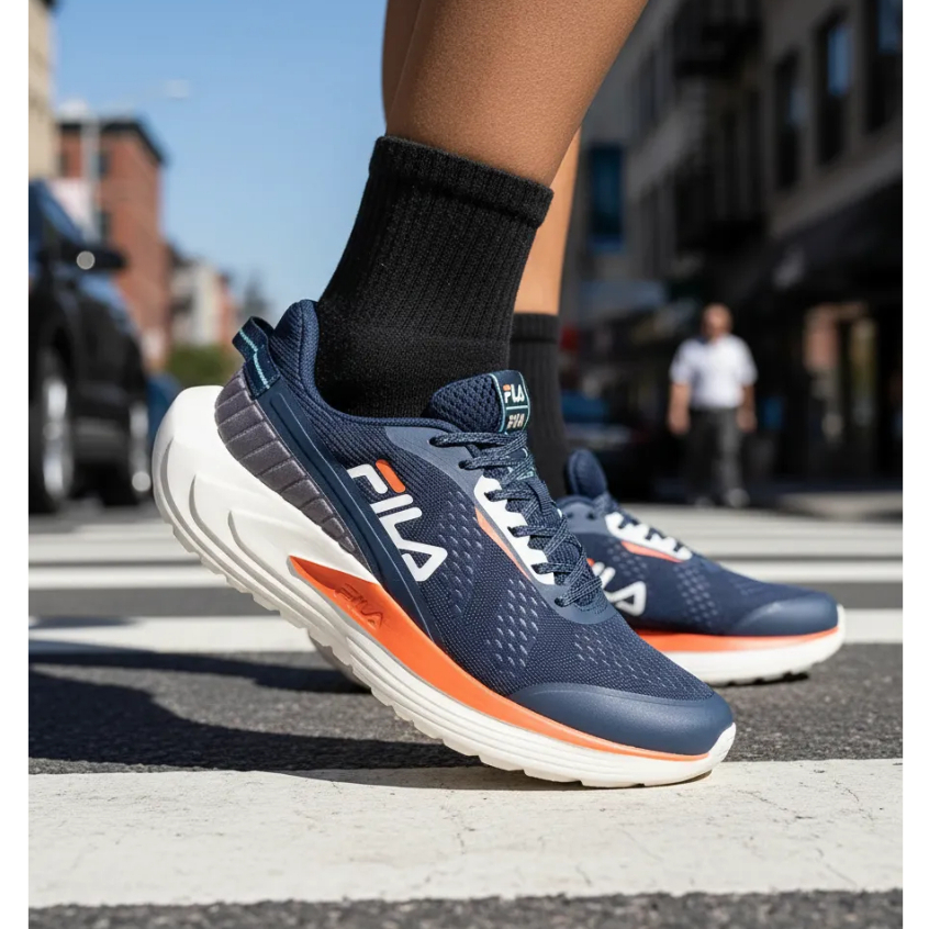 Tênis Masculino Fila Diffusion Original Conforto Amortecimento Respirável