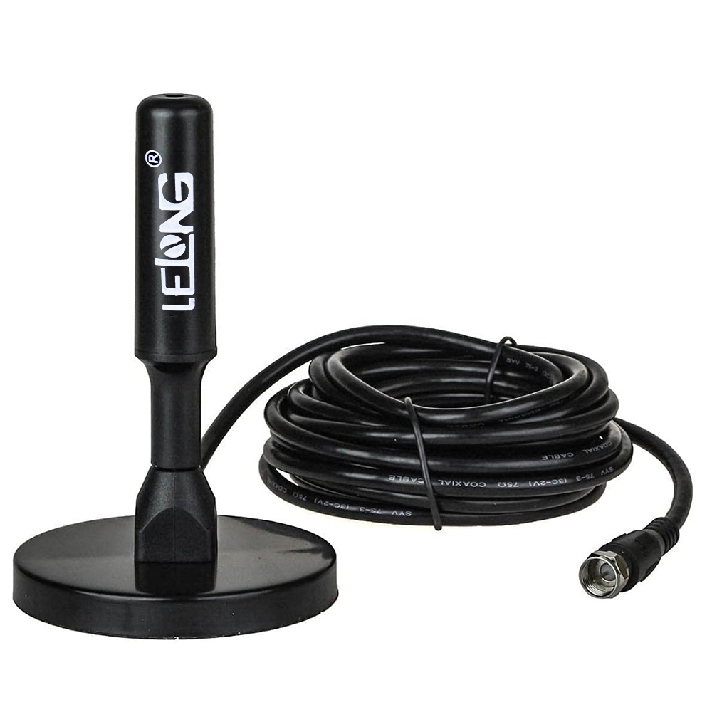 ANTENA DIGITAL PORTÁTIL HD 4 DBI INTERNA E EXTERNA HDTV UHF VHF 5 METROS (LE-3094-13)