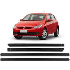 Jogo Friso Lateral Preto Gol G5 2009 A 2012