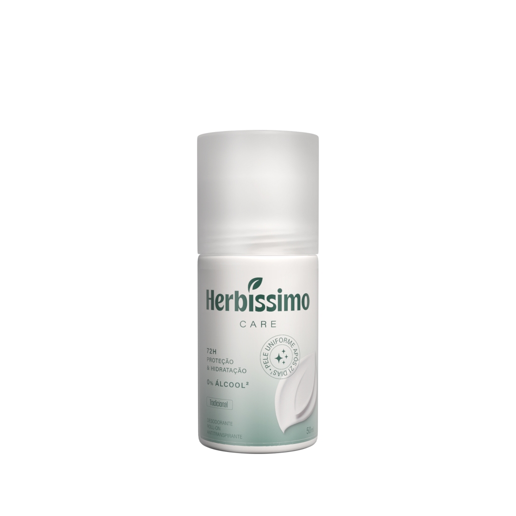 Desodorante Roll-On Antitranspirante Herbíssimo Care Tradicional 50ml