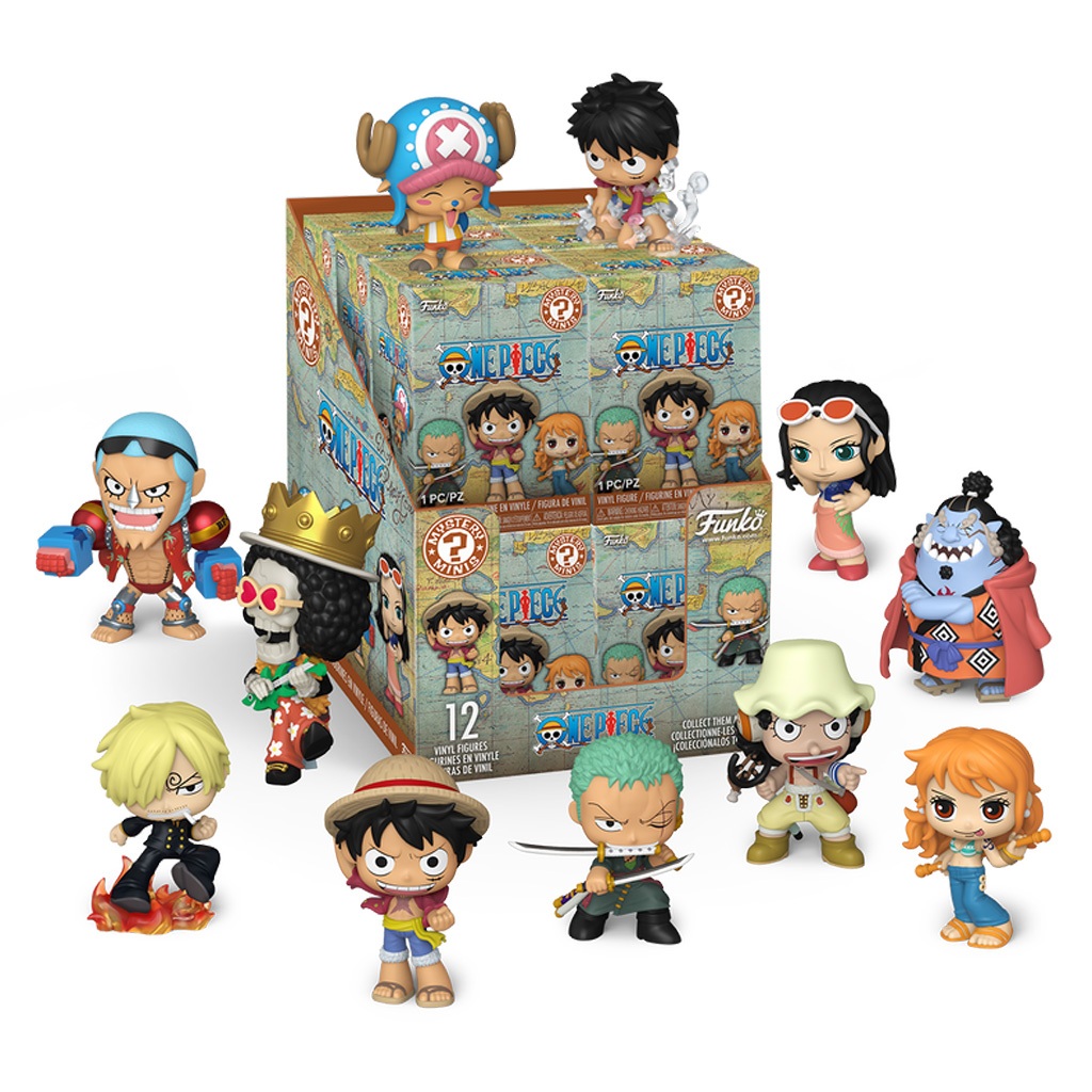 FUNKO MYSTERY MINIS ONE PIECE: FISH-MAN ISLAND SAGA (90648) NOVO ORIGINAL