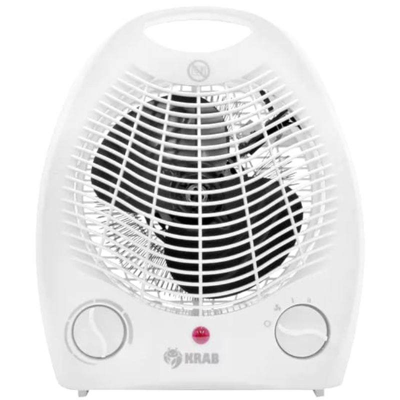 Aquecedor Elétrico Portátil 2000W - Termostato Ajustável e Proteção Contra Sobreaquecimento