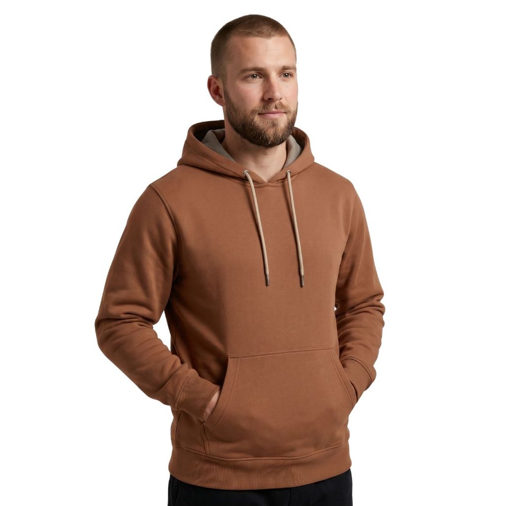 Moletom Estilo Canguru Plus Size Capuz Macio Streetwear Largo Flanelado Térmico Casual Quentinho