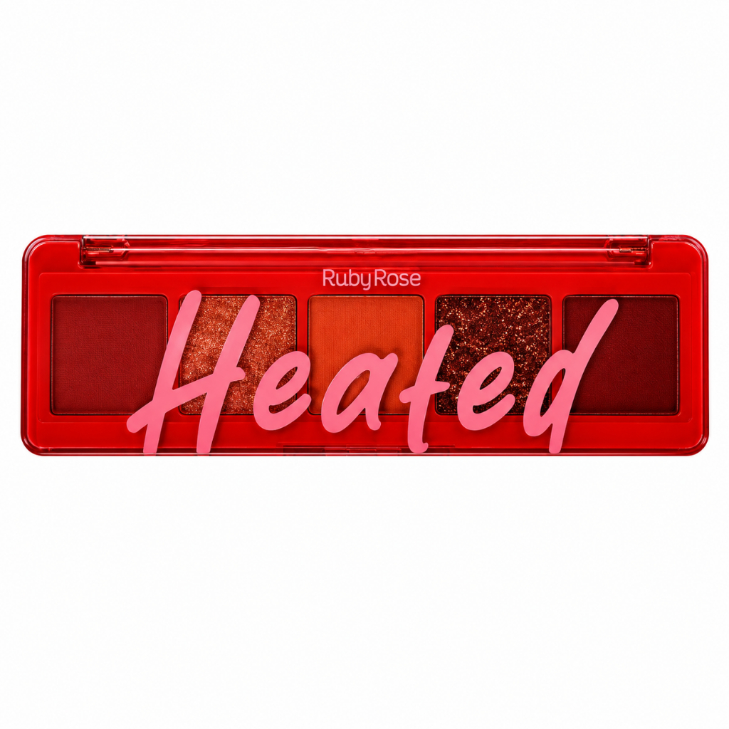 Paleta de Sombras Elements Heated Ruby Rose HB-F534