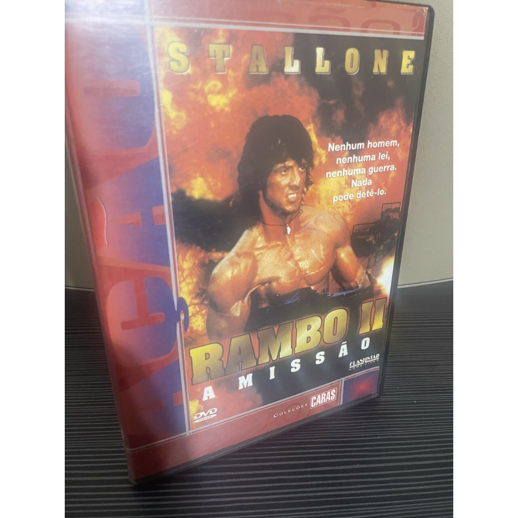 DVD Filme Rambo II – A Missão (1985)