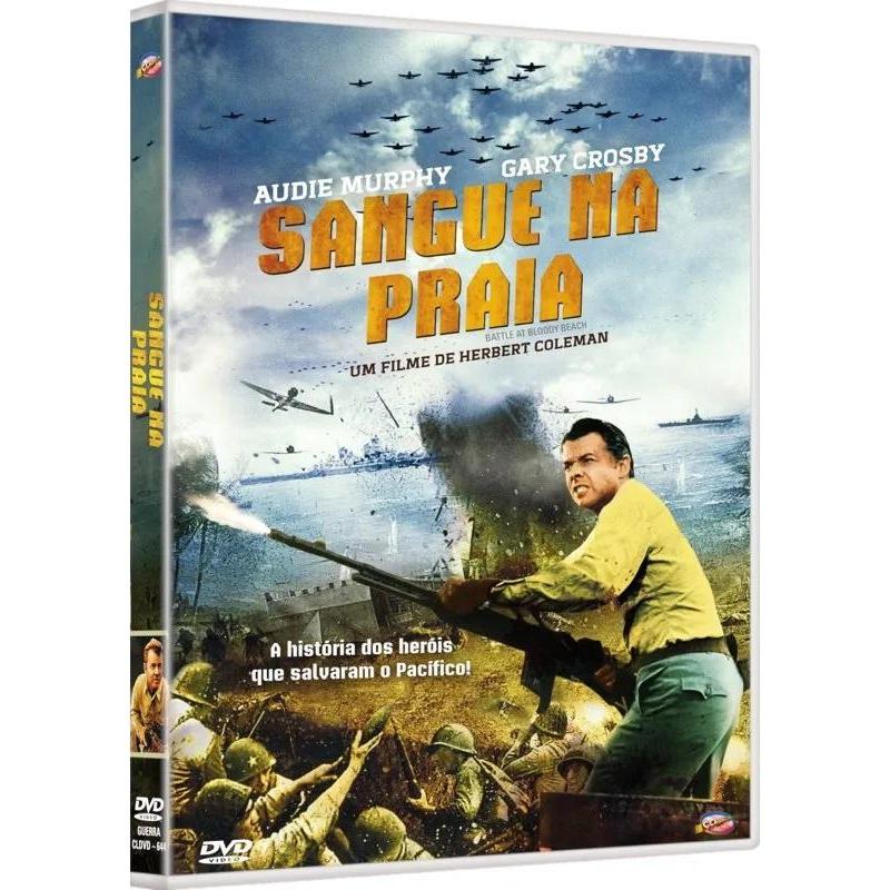 Sangue na Praia - DVD - Audie Murphy - Gary Crosby