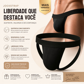 "Jockstrap Masculino: 70% OFF! 🩲"