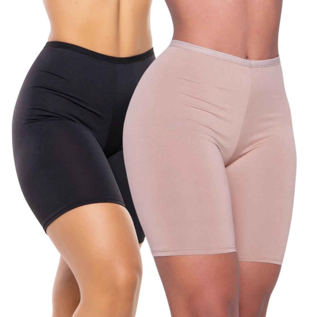 Kit 2 Short Anágua Segunda Pele Feminino Térmica Não Marca