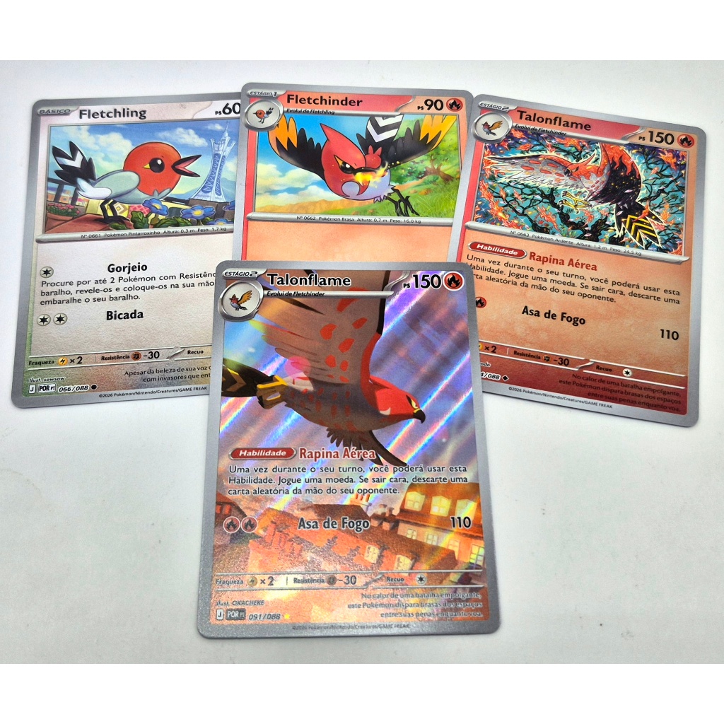 Kit Carta Talonflame Nm Copag Português