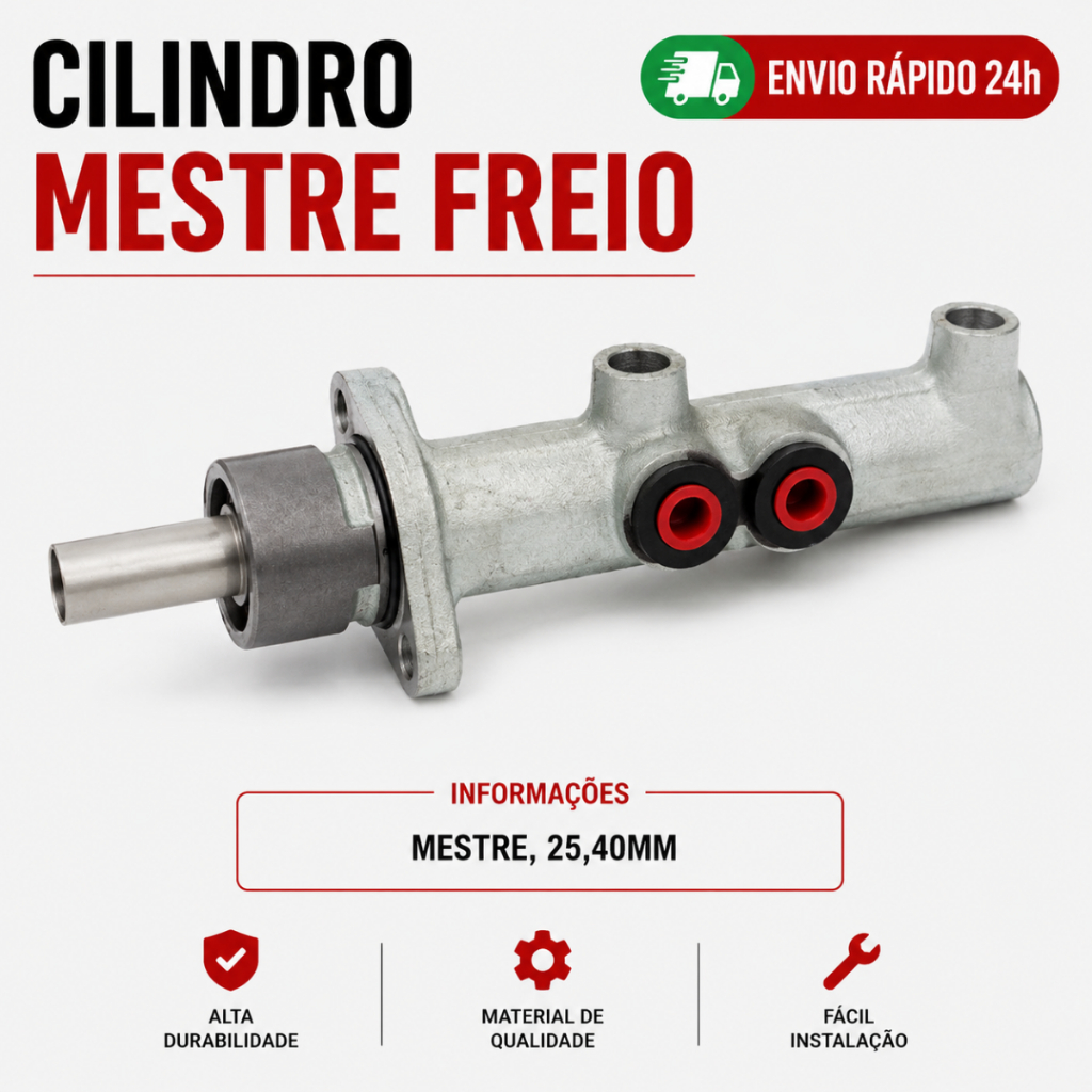 Cilindro Freio Mestre 25,40Mm Mbb Sprinter / Iveco Daily
