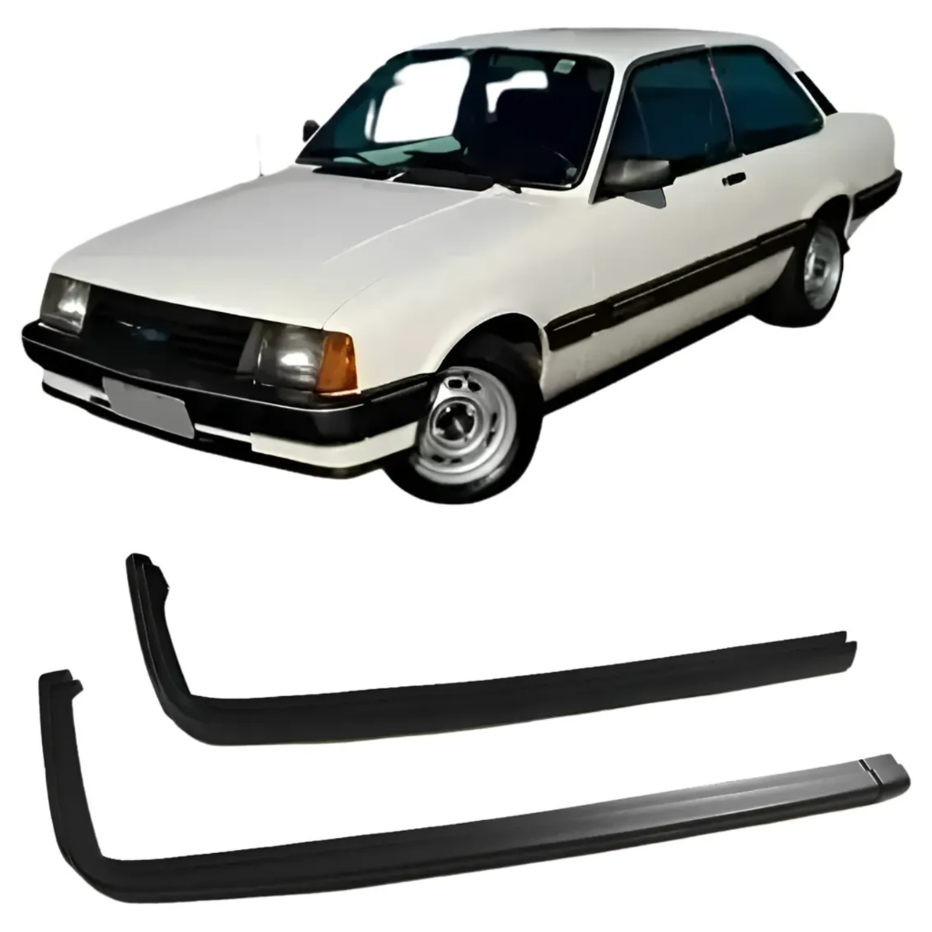 Spoiler Dianteiro Acabamento Bigodinho Chevette De 1983 á 1991 Frisart