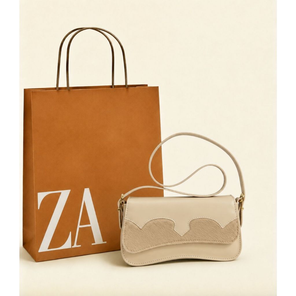 Detalhes do Bolsa Baguete Country de Ombro Feminina Estampa de Vaquinha Festa Vaquejada