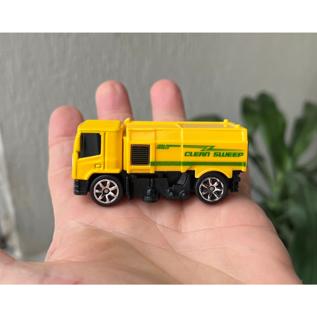 carro de serviço caminhão limpa ruas carrinho Maisto 1/64