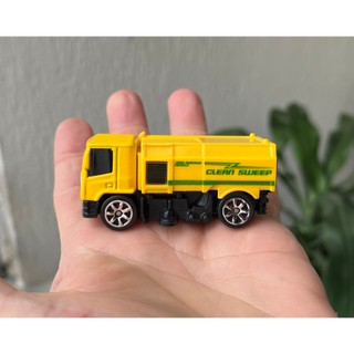 carro de serviço caminhão limpa ruas carrinho Maisto 1/64