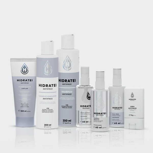 Kit Linha Completa Antifrizz Hidratei
