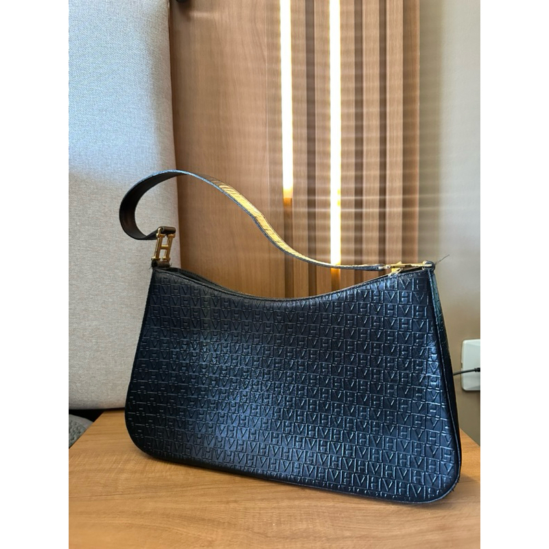 bolsa vintage Victor Hugo preta