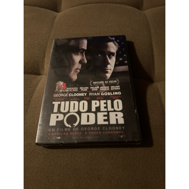 Dvd Tudo Pelo Poder (lacrado), Com George Clooney