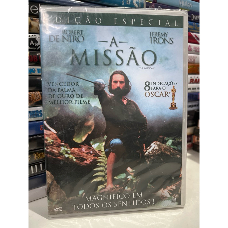 DVD Lacrado A Missão Edição Especial Robert De Niro Jeremy Irons